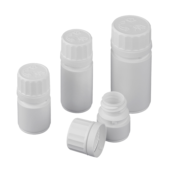 Wide-mouth bottle HD-PE 50 ml